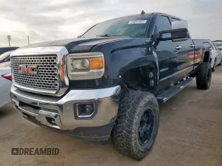 2015 GMC Sierra 2500HD SLT with VIN 1GT12ZE87FF149836, listed as a Copart auction lot 65041955 with Not provided miles and Clean title. Bid and sale history available at DreamBid. Image 1.