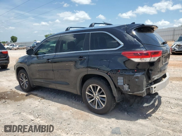 2017 Toyota Highlander XLE with VIN 5TDJZRFH0HS467343, listed as a Copart auction lot 62111325 with 119,629 mi miles and Salvage title. Bid and sale history available at DreamBid. Image 2.