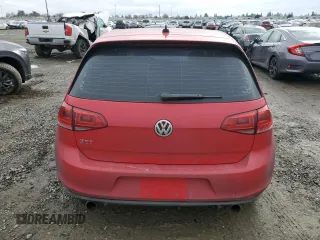 2016 Volkswagen Golf GTI SE w/Performance Pkg with VIN 3VW547AU9GM026167, listed as a Copart auction lot 86973664 with 283,823 mi miles and Clean Title. Bid and sale history available at carsss.com. Image 6.