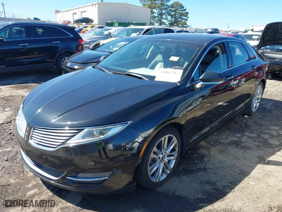 2014 Lincoln MKZ with VIN 3LN6L2GK7ER807591, listed as a IAAI auction lot 41805263 with 166,853 mi miles. Bid and sale history available at carsss.com. Image 17.