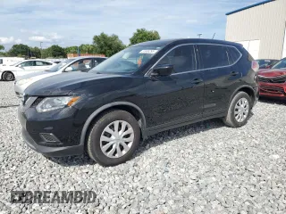 2016 Nissan Rogue SV with VIN JN8AT2MT7GW005493, listed as a Copart auction lot 51966295 with 58,243 mi miles and Non Repairable. Bid and sale history available at carsss.com. Image 1.