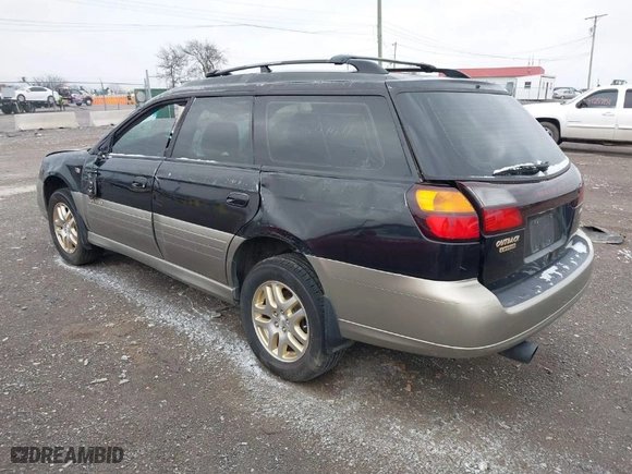 2001 Subaru Legacy Wagon Outback Ltd with VIN 4S3BH686417624860, listed as a IAAI auction lot 41230761 with 0 mi miles. Bid and sale history available at carsss.com. Image 3.