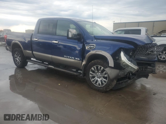 2016 Nissan Titan SL с VIN 1N6BA1F21GN510906, выставлен на аукционе Copart как лот 55646045 с пробегом Не указан миль и Списание • Salvage title. История ставок и продаж доступна на DreamBid. Изображение 4.