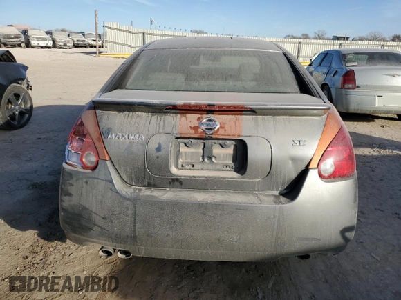 2008 Nissan Maxima 3.5 SL with VIN 1N4BA41E18C814052, listed as a Copart auction lot 84157804 with 131,039 mi miles and Salvage Title. Bid and sale history available at carsss.com. Image 6.