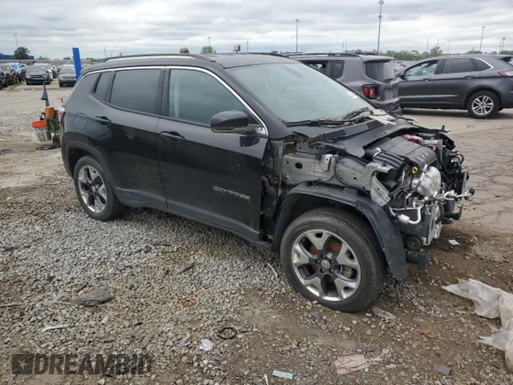 2020 Jeep Compass Limited z VIN 3C4NJDCB0LT211925, wystawiony jako Copart lot #63989255 z przebiegiem Nie podano mil oraz Czysty tytuł • Clean title. Historia ofert i sprzedaży dostępna na DreamBid. Obrazek 4.