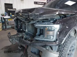 2018 Ford F-150 XL with VIN 1FTEW1EG0JKD08033, listed as a IAAI auction lot 41434712 with 110,386 mi miles. Bid and sale history available at carsss.com. Image 17.