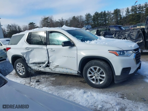 2021 Chevrolet Traverse LS with VIN 1GNEVFKW4MJ205324, listed as a IAAI auction lot 41337141 with 39,783 mi miles. Bid and sale history available at carsss.com. Image 13.