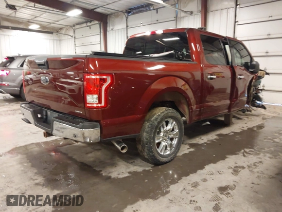 2016 Ford F-150 XL with VIN 1FTEW1CF6GKD56977, listed as a IAAI auction lot 41705597 with 114,743 mi miles and . Bid and sale history available at carsss.com. Image 4.