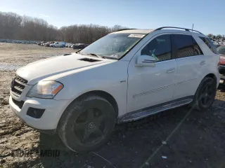 2011 Mercedes-Benz M with VIN 4JGBB2FB2BA736616, listed as a Copart auction lot 42806095 with 116,954 mi miles and Salvage Title. Bid and sale history available at carsss.com. Image 1.