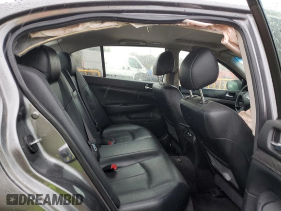 2012 Infiniti G37 x with VIN JN1CV6AR2CM680143, listed as a Copart auction lot 52567945 with 136,905 mi miles and Salvage Title. Bid and sale history available at DreamBid. Image 10.