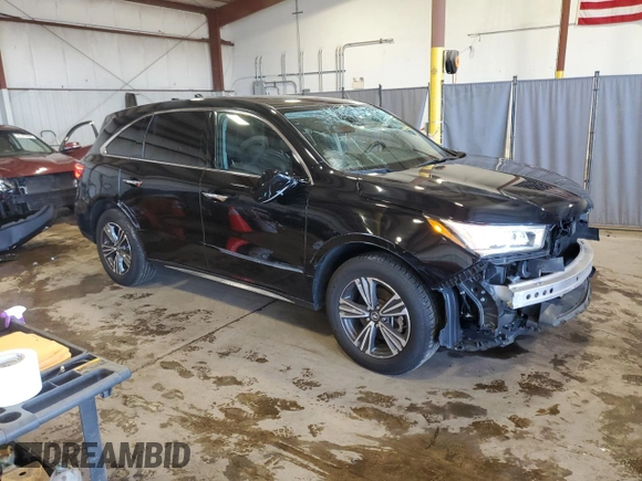 2018 Acura MDX with VIN 5J8YD4H34JL010626, listed as a Copart auction lot 61831845 with 98,865 mi miles and Salvage title. Bid and sale history available at DreamBid. Image 4.