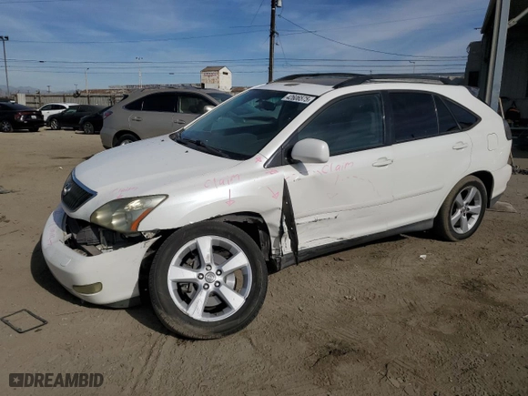 2007 Lexus RX 350 with VIN 2T2GK31U27C012707, listed as a Copart auction lot 42606575 with 305,255 mi miles and Salvage Title. Bid and sale history available at carsss.com. Image 1.