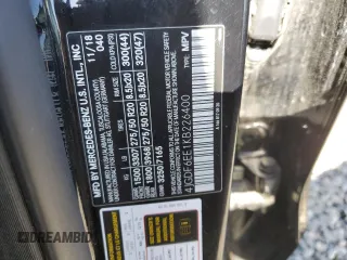 2019 Mercedes-Benz GLS 450 с VIN 4JGDF6EE1KB226400, выставлен на аукционе Copart как лот 54952545 с пробегом 92 193 миль миль и Списание • Salvage title. История ставок и продаж доступна на DreamBid. Изображение 13.