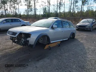 2004 Audi allroad A6 V8 z VIN WA1YD64B74N078543, wystawiony jako IAAI lot #41480613 z przebiegiem 65 216 mil mil oraz . Historia ofert i sprzedaży dostępna na DreamBid. Obrazek 2.