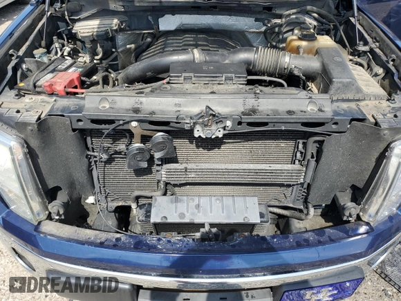 2011 Ford F-150 XL with VIN 1FTFX1ET5BFC44919, listed as a Copart auction lot 58514555 with 166,500 mi miles and Salvage title. Bid and sale history available at DreamBid. Image 11.