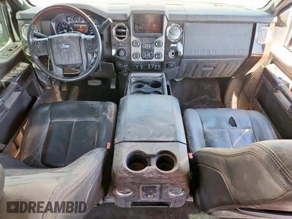 2016 Ford F-250 Lariat with VIN 1FT7W2BT2GEC01895, listed as a Copart auction lot 60191905 with 143,298 mi miles and Salvage title. Bid and sale history available at DreamBid. Image 8.