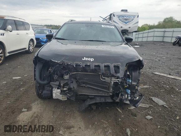 2021 Jeep Cherokee Limited with VIN 1C4PJMDX1MD206064, listed as a Copart auction lot 54877075 with 41,285 mi miles and Salvage title. Bid and sale history available at DreamBid. Image 5.
