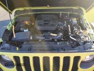 2022 Jeep Wrangler Unlimited Rubicon z VIN 1C4HJXFN4NW244038, wystawiony jako Copart lot #87279694 z przebiegiem Nie podano mil oraz Nie do naprawy • Non repairable. Historia ofert i sprzedaży dostępna na DreamBid. Obrazek 12.