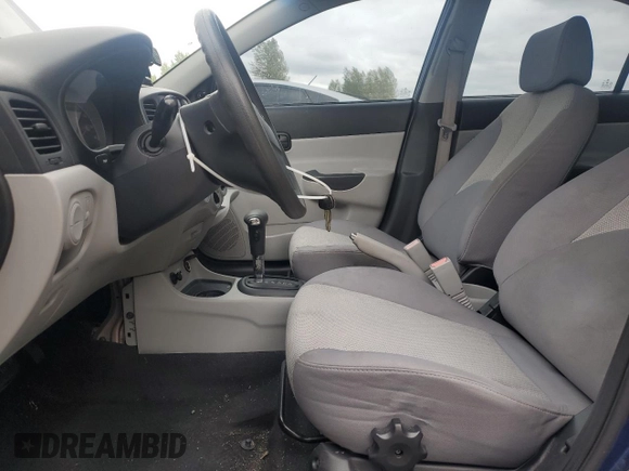 2011 Hyundai Accent GLS with VIN KMHCN4AC9BU556524, listed as a Copart auction lot 54990215 with 214,552 mi miles and Clean Title. Bid and sale history available at DreamBid. Image 7.