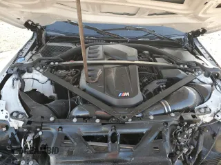2024 BMW M4 Competition xDrive with VIN WBS43AZ09RCP58277, listed as a Copart auction lot 47628415 with 3,312 mi miles and Salvage Title. Bid and sale history available at carsss.com. Image 11.