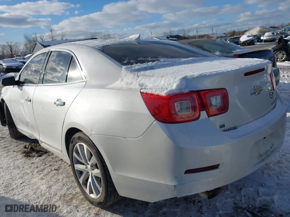 2015 Chevrolet Malibu LTZ with VIN 1G11F5SL5FF237461, listed as a IAAI auction lot 41579154 with 103,670 mi miles. Bid and sale history available at carsss.com. Image 3.