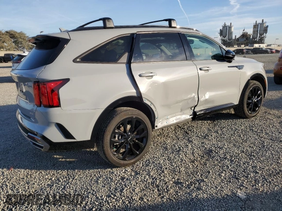 2023 Kia Sorento SX Prestige with VIN 5XYRKDLF0PG170534, listed as a Copart auction lot 87330904 with 11,109 mi miles and Salvage Title. Bid and sale history available at carsss.com. Image 3.