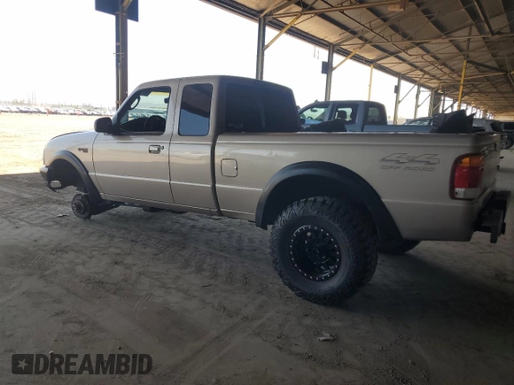 1998 Ford Ranger XL with VIN 1FTZR15X2WPB03820, listed as a Copart auction lot 60717595 with 202,801 mi miles and Salvage title. Bid and sale history available at DreamBid. Image 2.