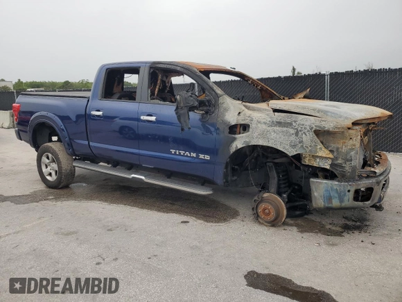 2017 Nissan Titan Pro-4X z VIN 1N6BA1F48HN538284, wystawiony jako Copart lot #58839655 z przebiegiem Nie podano mil oraz Nie do naprawy • Non repairable. Historia ofert i sprzedaży dostępna na DreamBid. Obrazek 4.