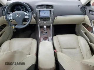 2012 Lexus IS 250 z VIN JTHCF5C27C5054925, wystawiony jako Copart lot #56701885 z przebiegiem 99 558 mil mil oraz Szkoda całkowita • Salvage title. Historia ofert i sprzedaży dostępna na DreamBid. Obrazek 8.