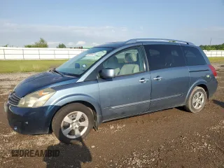 2009 Nissan Quest with VIN 5N1BV28UX9N103046, listed as a Copart auction lot 56818474 with 240,302 mi miles and Salvage Title. Bid and sale history available at carsss.com. Image 1.