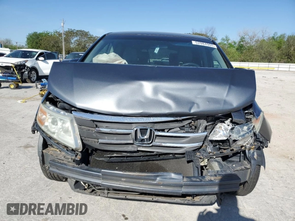 2013 Honda Odyssey LX z VIN 5FNRL5H26DB058364, wystawiony jako Copart lot #52984905 z przebiegiem 165 779 mil mil oraz Szkoda całkowita • Salvage title. Historia ofert i sprzedaży dostępna na DreamBid. Obrazek 5.