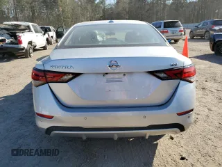 2021 Nissan Sentra SV with VIN 3N1AB8CV9MY285963, listed as a Copart auction lot 48738475 with 65,113 mi miles and Salvage Title. Bid and sale history available at DreamBid. Image 6.