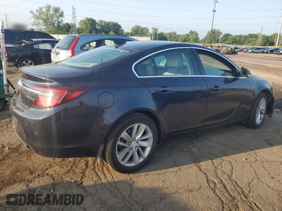 2016 Buick Regal Premium II with VIN 2G4GS5GX4G9163965, listed as a Copart auction lot 61925115 with 54,502 mi miles and Clean title. Bid and sale history available at DreamBid. Image 3.