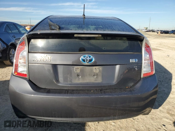 2013 Toyota Prius One with VIN JTDKN3DU2D1656421, listed as a Copart auction lot 87966175 with 223,366 mi miles and Clean Title. Bid and sale history available at DreamBid. Image 6.