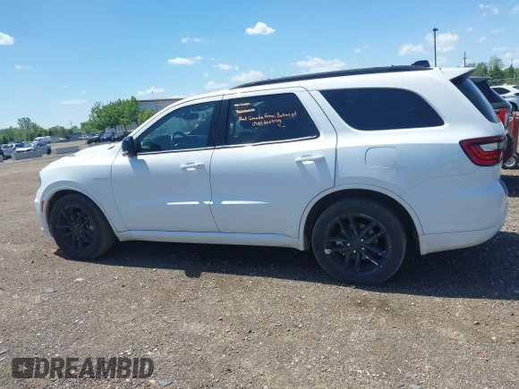 2023 Dodge Durango R/T Plus with VIN 1C4SDJCTXPC553725, listed as a IAAI auction lot 42290693 with 74,995 mi miles and . Bid and sale history available at DreamBid. Image 14.