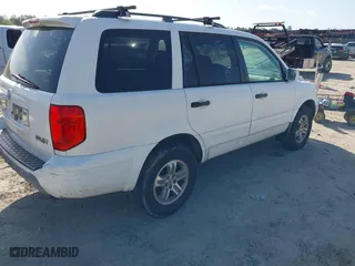 2005 Honda Pilot EX with VIN 2HKYF18485H517538, listed as a IAAI auction lot 41959922 with 332,963 mi miles. Bid and sale history available at carsss.com. Image 4.
