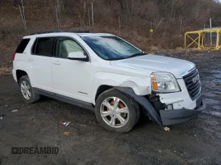 2017 GMC Terrain SLE with VIN 2GKFLTEK6H6108241, listed as a Copart auction lot 86802244 with 80,736 mi miles and Salvage Title. Bid and sale history available at carsss.com. Image 4.