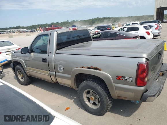 2003 Chevrolet Silverado 1500 LS with VIN 1GCEK14V23Z186300, listed as a Copart auction lot 65551504 with 271,566 mi miles and Salvage Title. Bid and sale history available at DreamBid. Image 2.