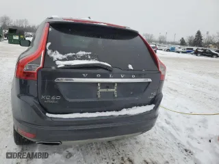 2016 Volvo XC60 T5 Premier with VIN YV4612RK5G2795873, listed as a Copart auction lot 41650255 with 0 mi miles and Salvage Title. Bid and sale history available at carsss.com. Image 6.