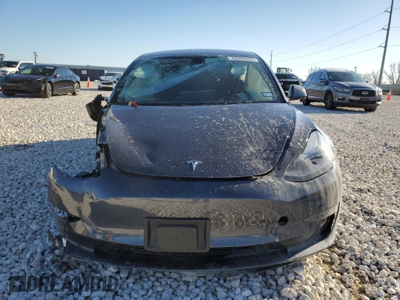 2023 Tesla Model 3 with VIN 5YJ3E1EA7PF668587, listed as a Copart auction lot 43395535 with Not Provided miles and Salvage Title. Bid and sale history available at DreamBid. Image 12.
