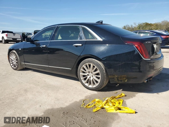 2018 Cadillac CT6 AWD z VIN 1G6KB5RS2JU100621, wystawiony jako Copart lot #47374515 z przebiegiem 92 622 mil mil oraz Czysty tytuł • Clean title. Historia ofert i sprzedaży dostępna na DreamBid. Obrazek 2.