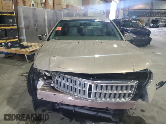 2007 Lincoln MKZ with VIN 3LNHM26T77R652236, listed as a Copart auction lot 59588045 with 133,429 mi miles and Salvage title. Bid and sale history available at DreamBid. Image 5.