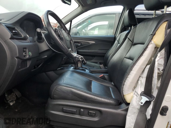 2017 Honda Pilot EX-L with VIN 5FNYF6H59HB032608, listed as a Copart auction lot 42244755 with 151,564 mi miles and Salvage Title. Bid and sale history available at DreamBid. Image 7.