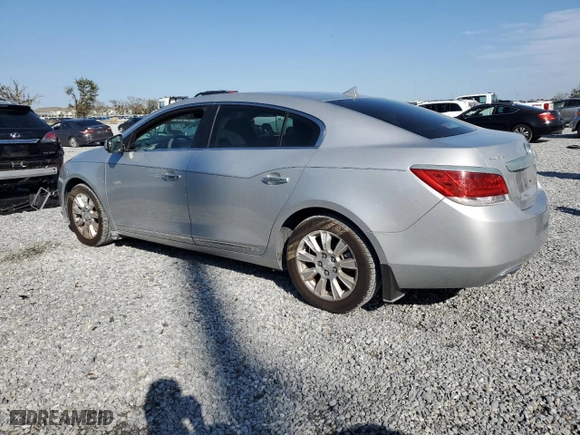 2012 Buick LaCrosse Convenience with VIN 1G4GB5E34CF321612, listed as a Copart auction lot 88739655 with 44,694 mi miles and Salvage Title. Bid and sale history available at carsss.com. Image 2.