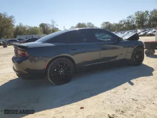 2018 Dodge Charger SXT with VIN 2C3CDXBG8JH147785, listed as a Copart auction lot 48533645 with 216,301 mi miles and Salvage Title. Bid and sale history available at carsss.com. Image 3.