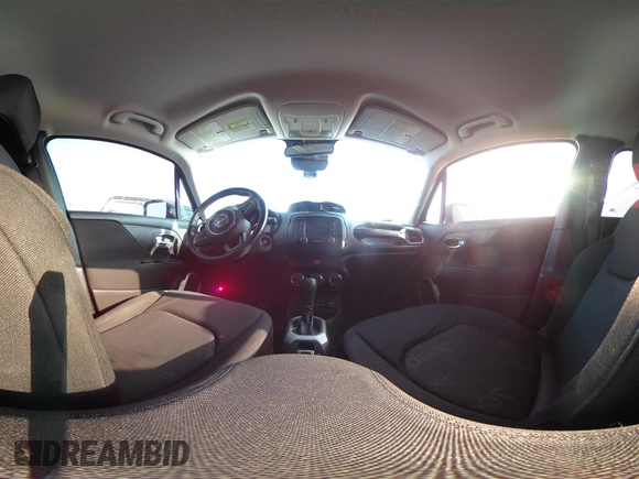 2017 Jeep Renegade Latitude with VIN ZACCJABB3HPE72746, listed as a IAAI auction lot 42374718 with 92,272 mi miles and . Bid and sale history available at DreamBid. Image 18.