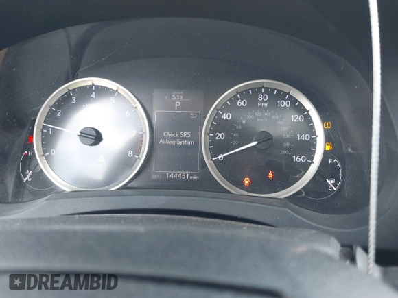 2015 Lexus IS 250 with VIN JTHCF1D22F5028406, listed as a IAAI auction lot 41863978 with 144,451 mi miles and . Bid and sale history available at DreamBid. Image 7.
