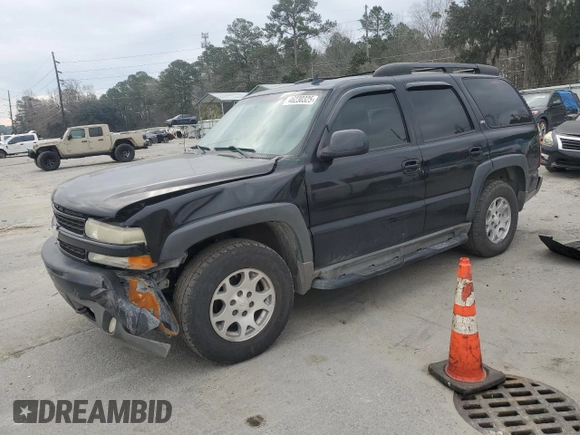 2006 Chevrolet Tahoe LT with VIN 1GNEC13ZX6R128657, listed as a Copart auction lot 46230325 with 272,760 mi miles and Salvage Title. Bid and sale history available at carsss.com. Image 1.