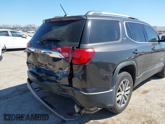 2018 GMC Acadia SLE with VIN 1GKKNLLS3JZ225202, listed as a IAAI auction lot 41870847 with 157,040 mi miles and . Bid and sale history available at DreamBid. Image 6.