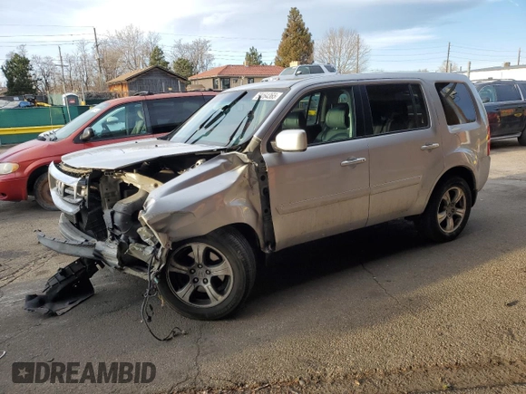 2013 Honda Pilot EX-L with VIN 5FNYF4H50DB053930, listed as a Copart auction lot 50164365 with 149,501 mi miles and Non Repairable. Bid and sale history available at carsss.com. Image 1.